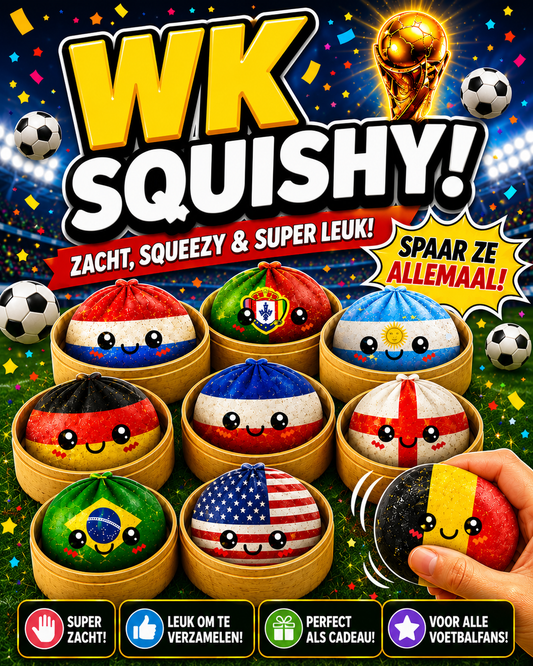 WK Dumpling Squishy blind box ca. 8,5cm.