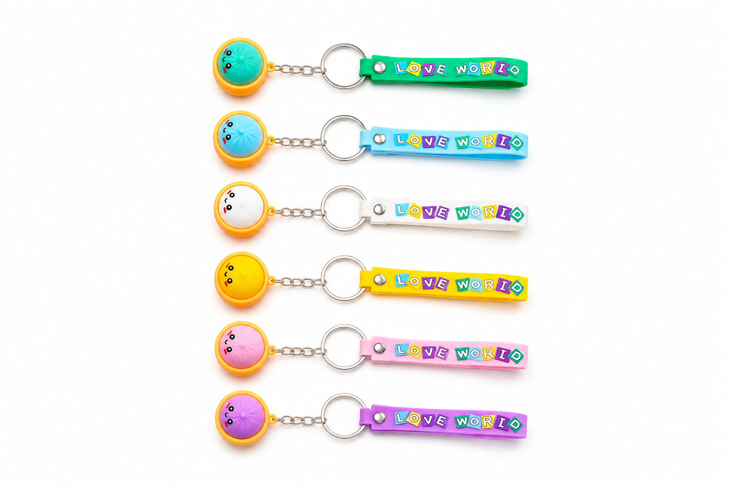 Dumpling Sleutelhanger – Kawaii Accessoire 3,5 cm