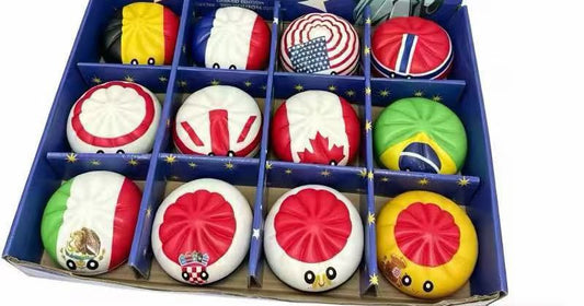 WK Dumpling Squishy blind box ca. 8,5cm.
