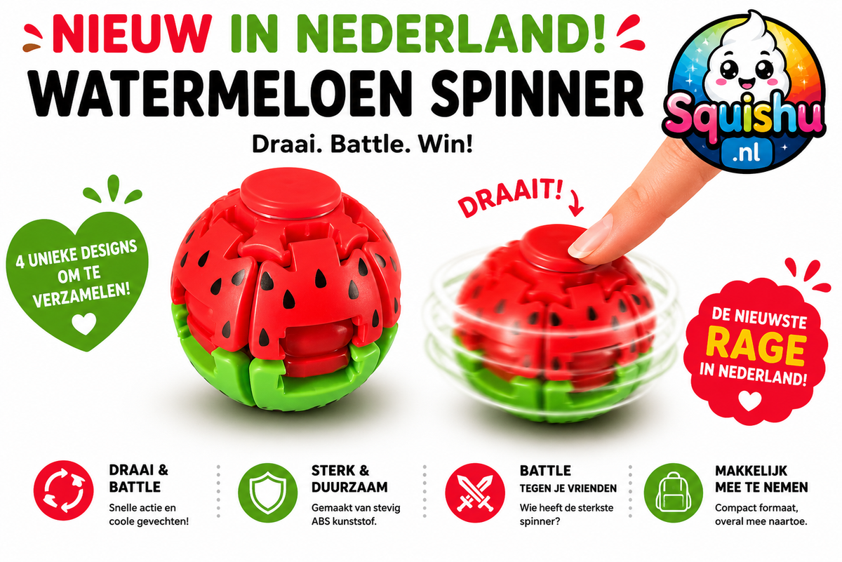 Spinner Ball Watermeloen