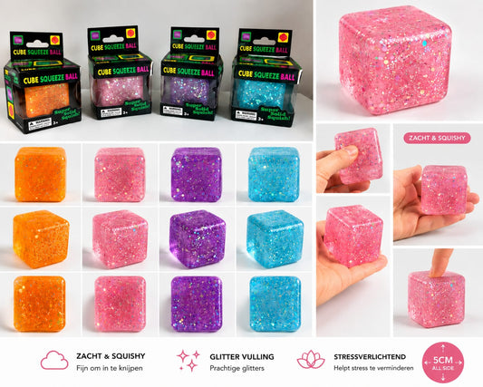 Ice cube met glitter