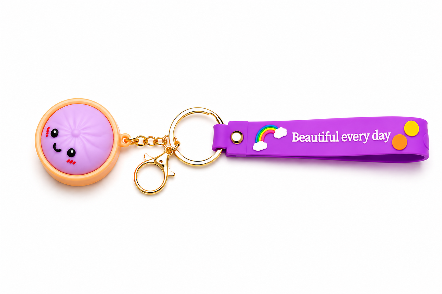Dumpling Sleutelhanger – Kawaii Accessoire 4,5 cm