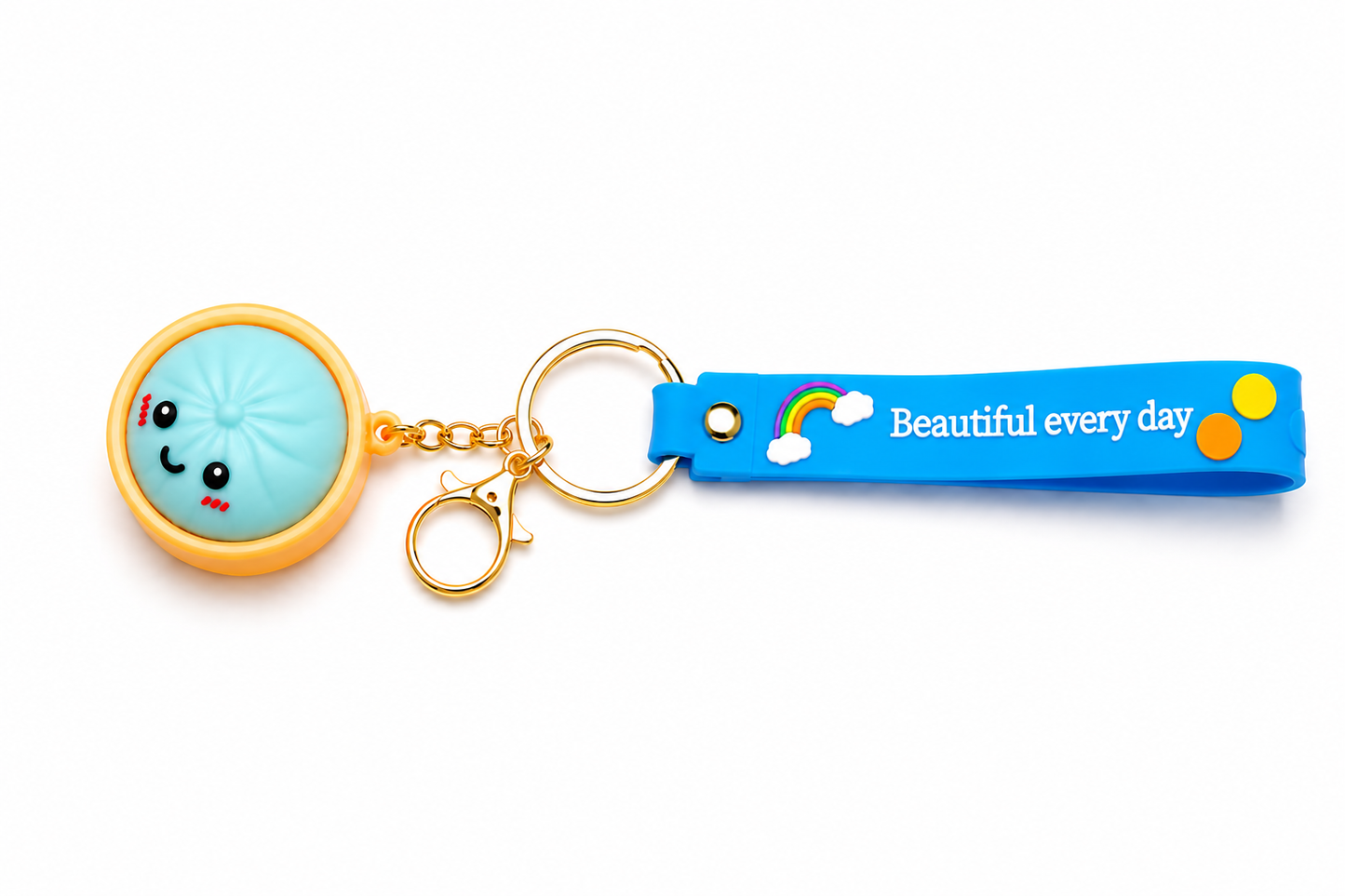 Dumpling Sleutelhanger – Kawaii Accessoire 4,5 cm