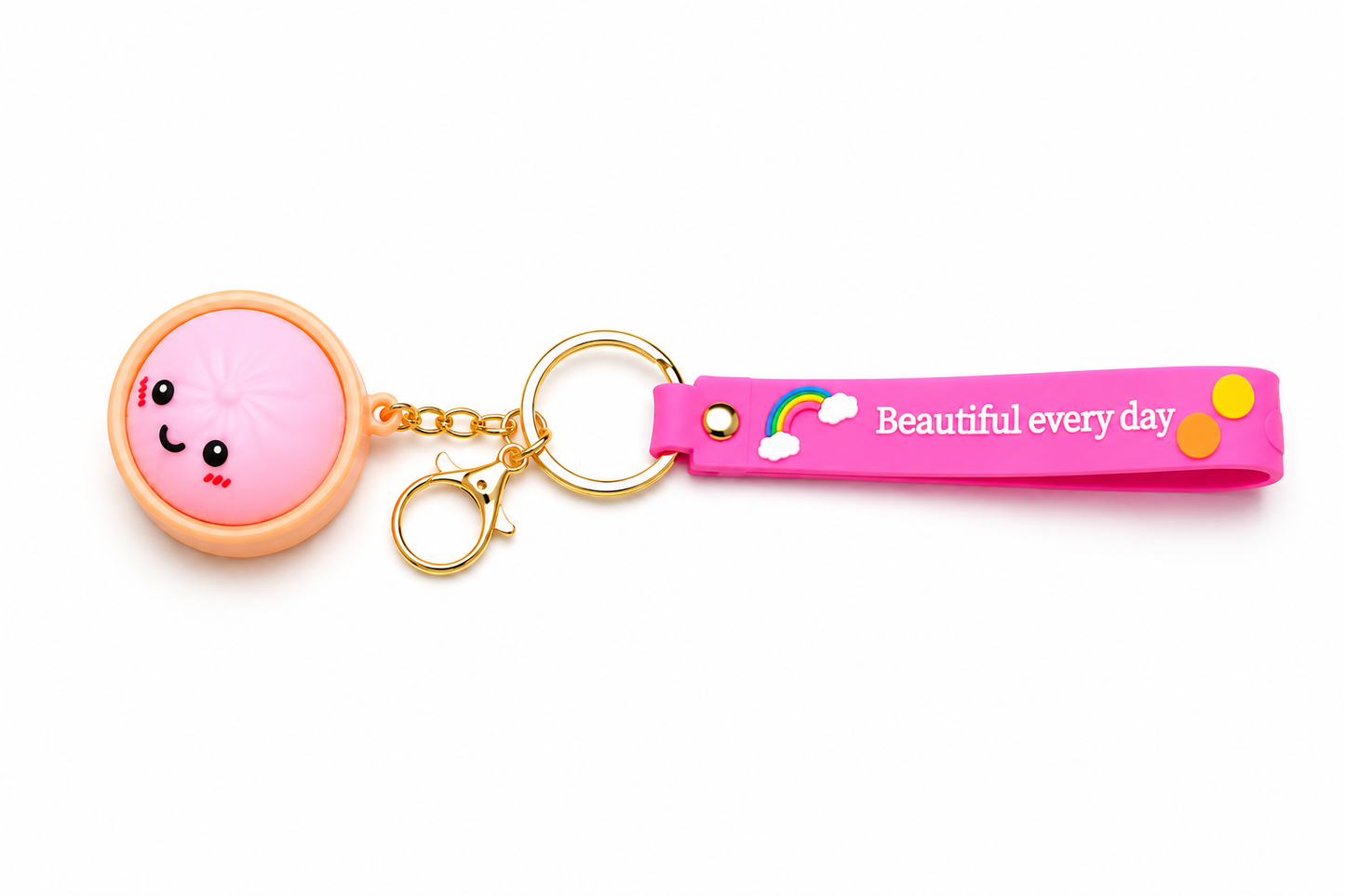 Dumpling Sleutelhanger – Kawaii Accessoire 4,5 cm